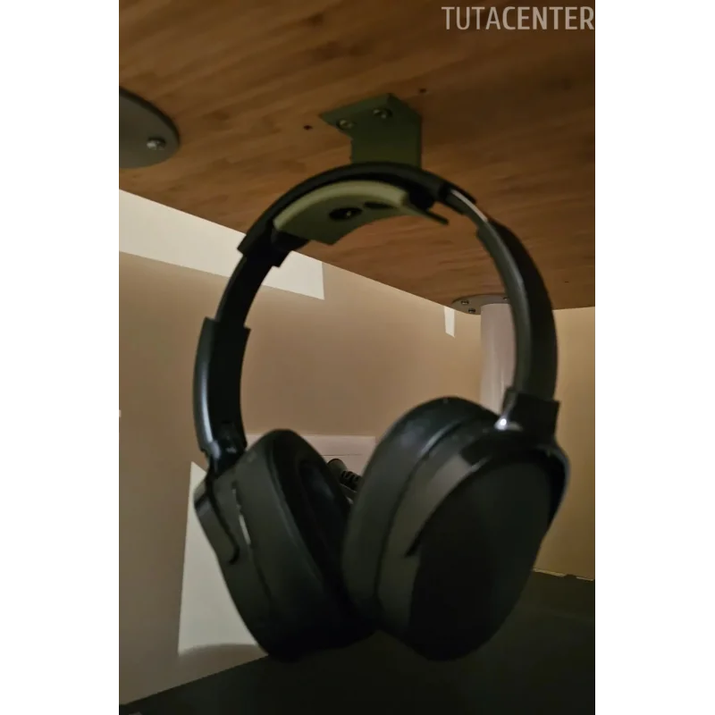 Masa Altı Kulaklık Asma Aparatı, Bilgisayar Kulaklığı Askı Aparatı, Gizli Kulaklık Askısı