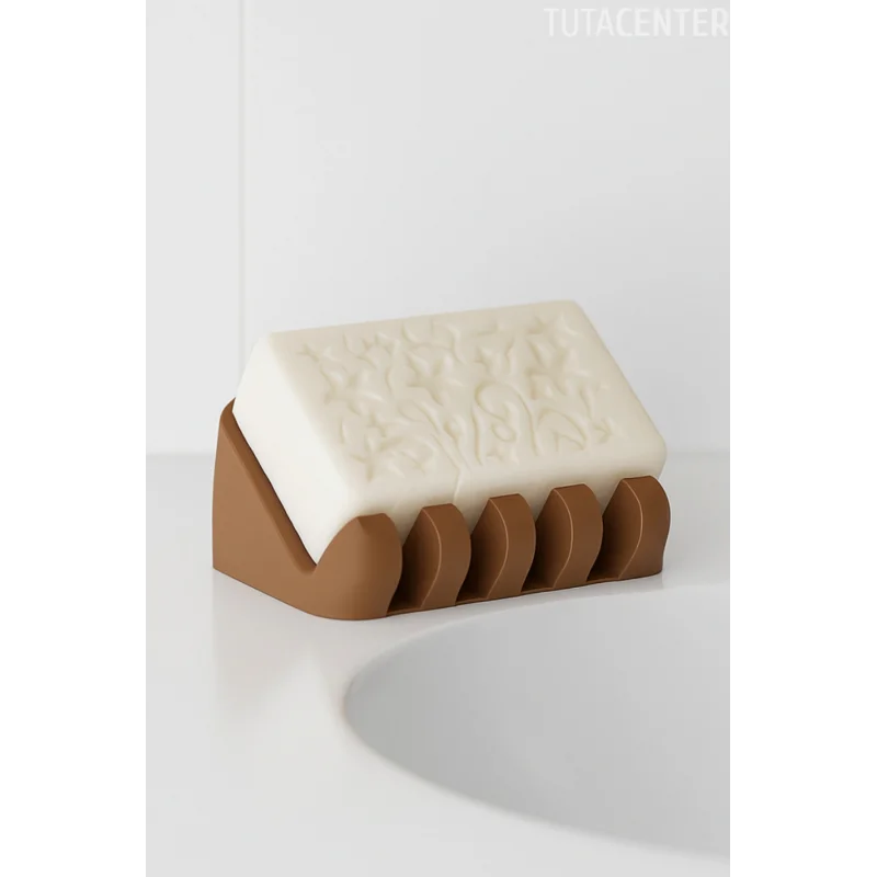 Su Tutmayan Beyaz Sabunluk – Modern Plastik Tasarım