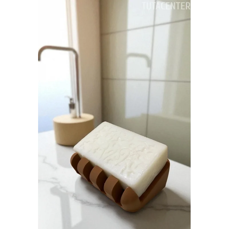 Su Tutmayan Beyaz Sabunluk – Modern Plastik Tasarım