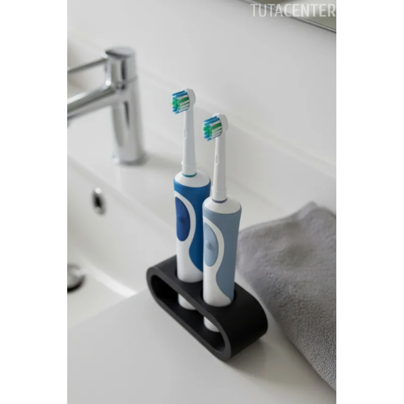 Şarjlı Diş Fırçası Tutucu Stand 2 Bölmeli