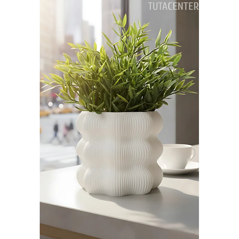 BALON ŞİRİN VAZO - MODERN VE TATLI GÖRÜNÜM PLASTİK VAZO