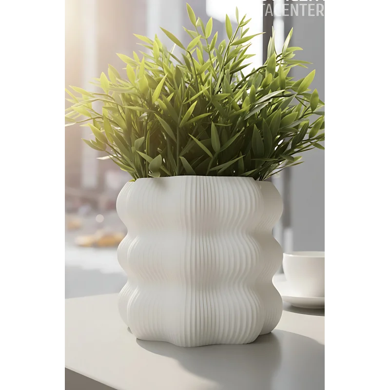 BALON ŞİRİN VAZO - MODERN VE TATLI GÖRÜNÜM PLASTİK VAZO