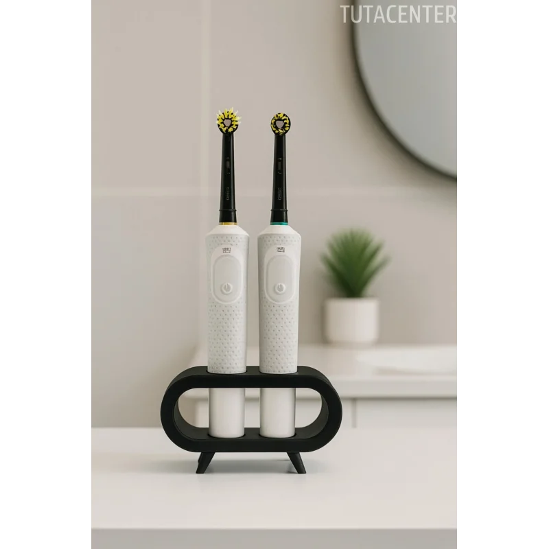 Pilli Ve Şarjlı Diş Fırçası Tutucu Stand (Tüm Modellere Uyumlu)