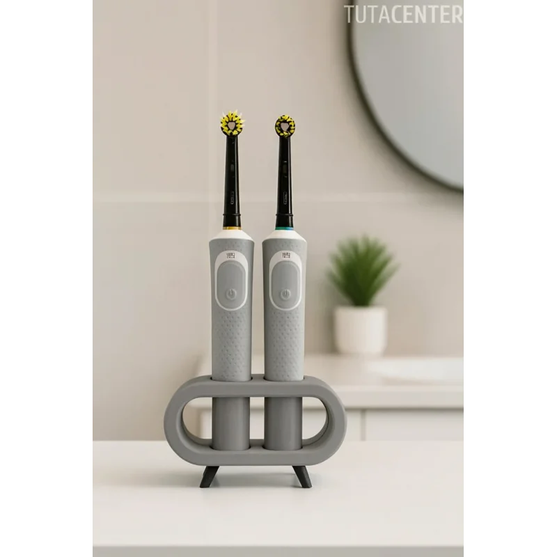 Pilli Ve Şarjlı Diş Fırçası Tutucu Stand (Tüm Modellere Uyumlu)