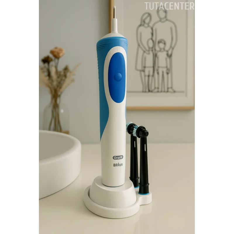 OraI-B Şarjlı Diş Fırçası ve Başlıkları için Stand (1 Şarjlı Fırça, 2 Başlık)