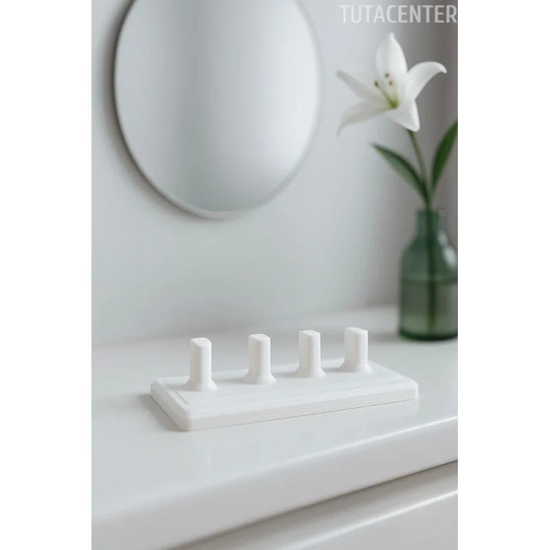 OraI-B 4lü Diş Fırçası Başlık Standı Diş Fırçalık