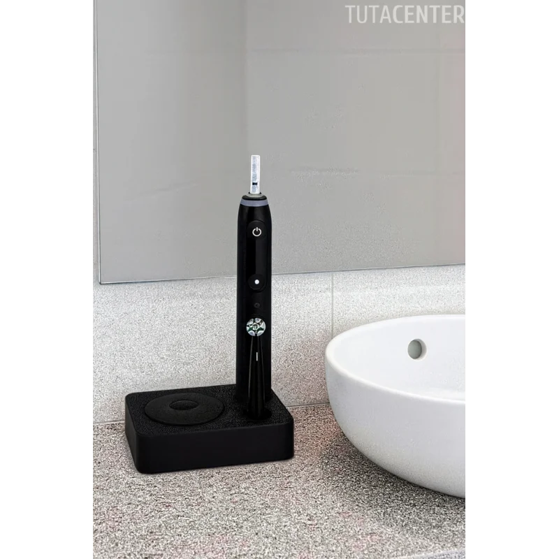 OraI-B iO 9/10 – Kolay Temizlenen Diş Fırçası ve Şarj Cihazı Tutucusu (Sarjlı Diş Fırçası Stand)