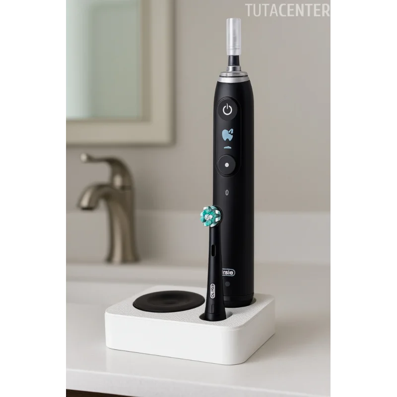 OraI-B iO 9/10 – Kolay Temizlenen Diş Fırçası ve Şarj Cihazı Tutucusu (Sarjlı Diş Fırçası Stand)