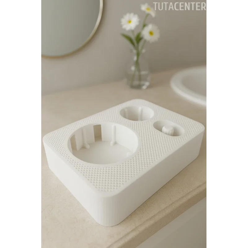 OraI-B iO 9/10 – Kolay Temizlenen Diş Fırçası ve Şarj Cihazı Tutucusu (Sarjlı Diş Fırçası Stand)