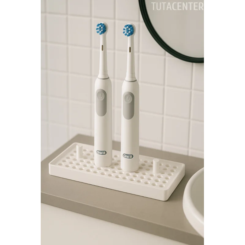 OraI-B Şarjlı Diş Fırçası Standı 4lü - Modern Şık ve Pratik Çözüm (Diş Fırçalık)