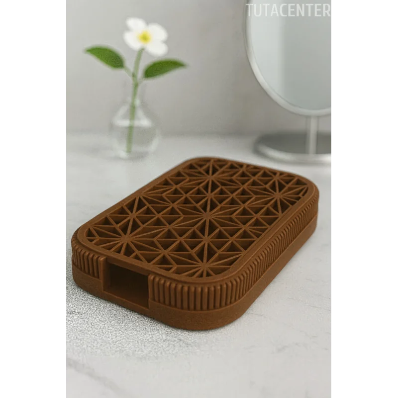 Japon Kumiko Tasarımlı Modern Sabunluk Standı