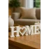 Home Yazılı Dekoratif Biblo Ve Masaüstü Dekor Home Yazısı Dekoratif Ev Süsü (Plastik)