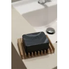 Kendinden Boşaltmalı Su Tutmaz Katı Sabunluk Lavabo Üstü Sabunluk