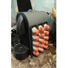 Nespresso Kapsül Kahve Standı Dekoratif Çok Amaçlı ( SİYAH RENK )