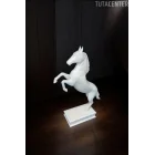 DEKORATİF ŞAHLANMIŞ AT BİBLOSU - SADE MODERN TASARIM AT FİGÜRLÜ BİBLO