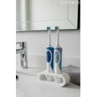 Şarjlı Diş Fırçası Tutucu Stand 2 Bölmeli