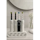 Şarjlı Diş Fırçası Standı 4lü - Modern Şık ve Pratik Çözüm