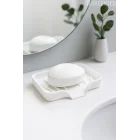 Tahliyeli Su Tutmaz Modern Katı Sabunluk