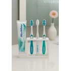 Diş Fırçalık Standı Lavabo Üstü (3 Fırçalık) (1 Macunluk)