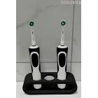 Şarjlı Diş Fırçası Tutucu Stand 3 Bölmeli