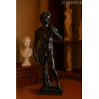 Davut Heykel Figürü Plastik 15cm - Antik Heykel Modeli - Dekoratif Antik Heykel