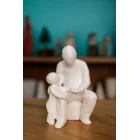 Baba ve Çocuk Biblo, Babalar Günü Hediyesi, Babaya Hediye. Anlamlı Dekoratif Baba Biblosu