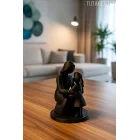 Anne Ve Kız Çocuk Bağları Dekoratif Biblo Anne Ve Kız Çocuk Figür( Anneler Günü Hediyesi )