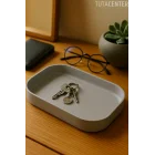 Modern Dikdörtgen Anahtar Tepsisi Organizer