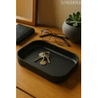 Modern Dikdörtgen Anahtar Tepsisi Organizer