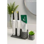 Şarjlı Ve Pilli Diş Fırçalık Tutucu Stand Beyaz (Tüm Modellere Uyumlu)