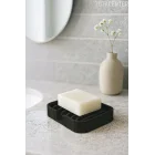 Modern Çizgi Formlu Su Tutmayan Sabunluk – Modern ve Şık Plastik Sabunluk