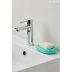 Şık ve Fonksiyonel Plastik Banyo Sabunluğu - Su Tahliyeli Katı Sabunluk