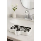 Modern Su Tutmayan Kendinden Boşaltmalı Sabunluk Katı Sabunluk Plastik