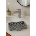 Modern Su Tutmayan Kendinden Boşaltmalı Sabunluk Katı Sabunluk Plastik