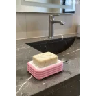 Katı Sabunluk Plastik Banyo Sabunluğu Lavabo İçin Pratik Sabunluk - Mutfak Süngerliği - Süngerlik