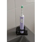 Elektrikli Diş Fırçası Standı Tek Bölmeli • Şarjlı Diş Fırçası Tutucu • Minimal Tasarım • Pilli Diş Fırçası Düzenleyici