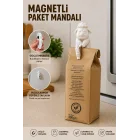 Paket Poşet Klipsi - Magnetli Buzdolabı Poşeti Mandalı Klipsi - Paket Kilidi Plastik Klips Koyun Hayvan Figürlü