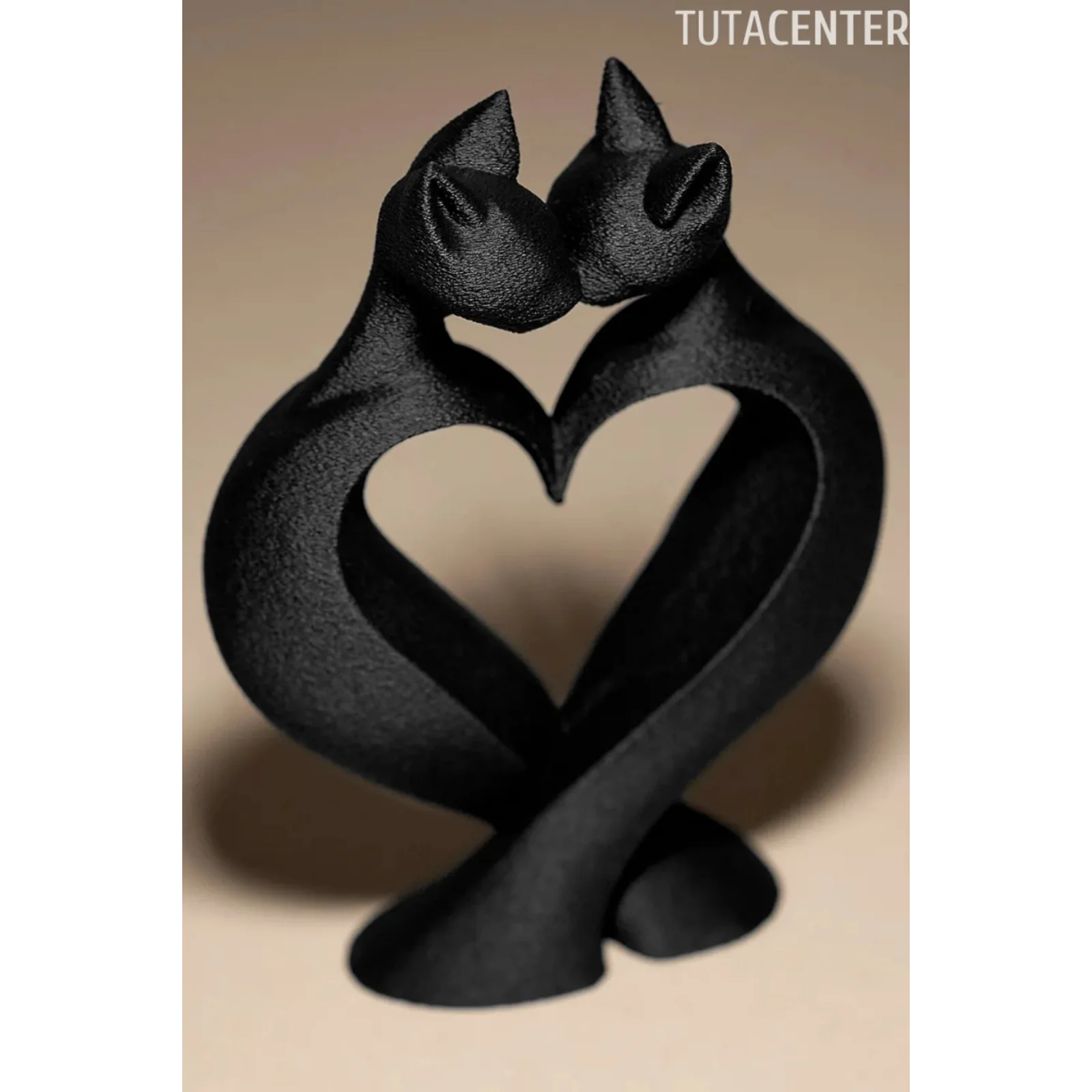 KEDİ AŞK DEKORATİF BİBLO