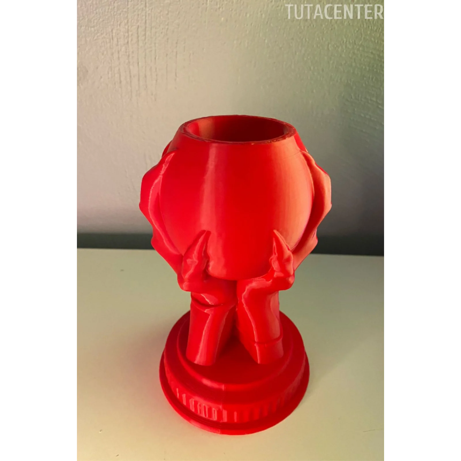 TUTSAK ELLER VAZO KIRMIZI