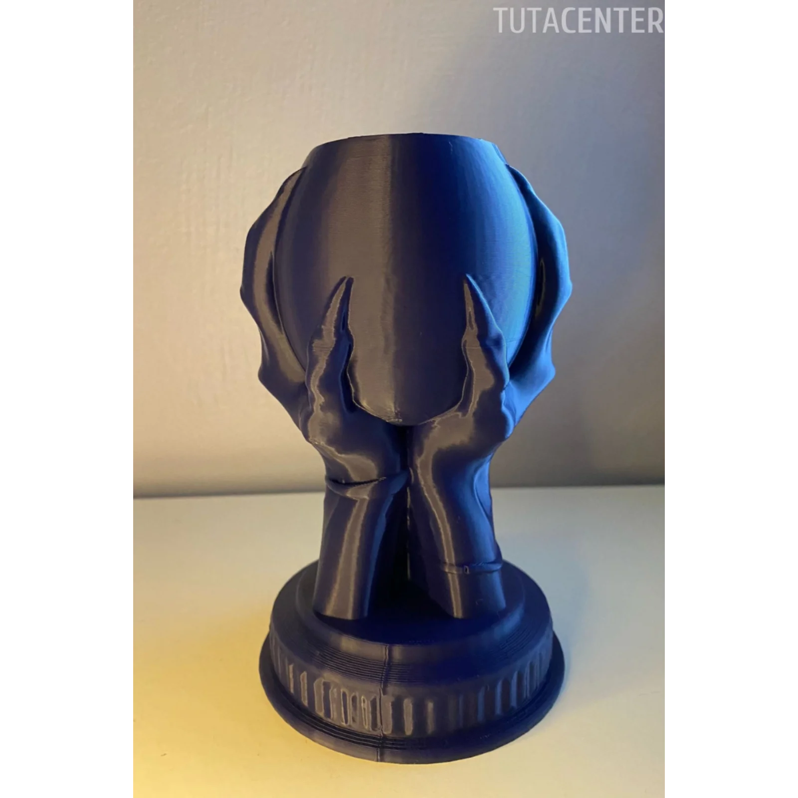 TUTSAK ELLER VAZO KOYU LACİVERT