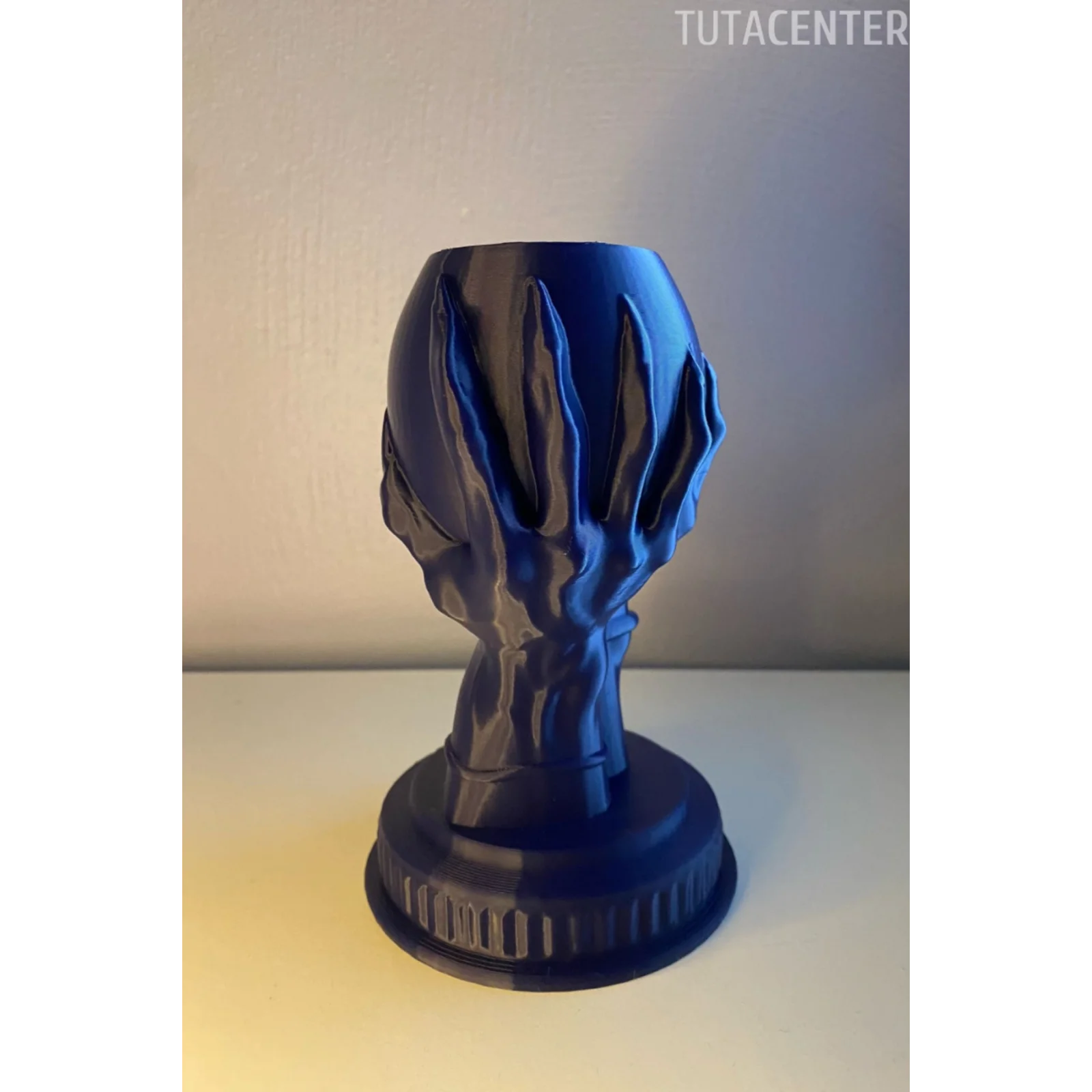 TUTSAK ELLER VAZO KOYU LACİVERT