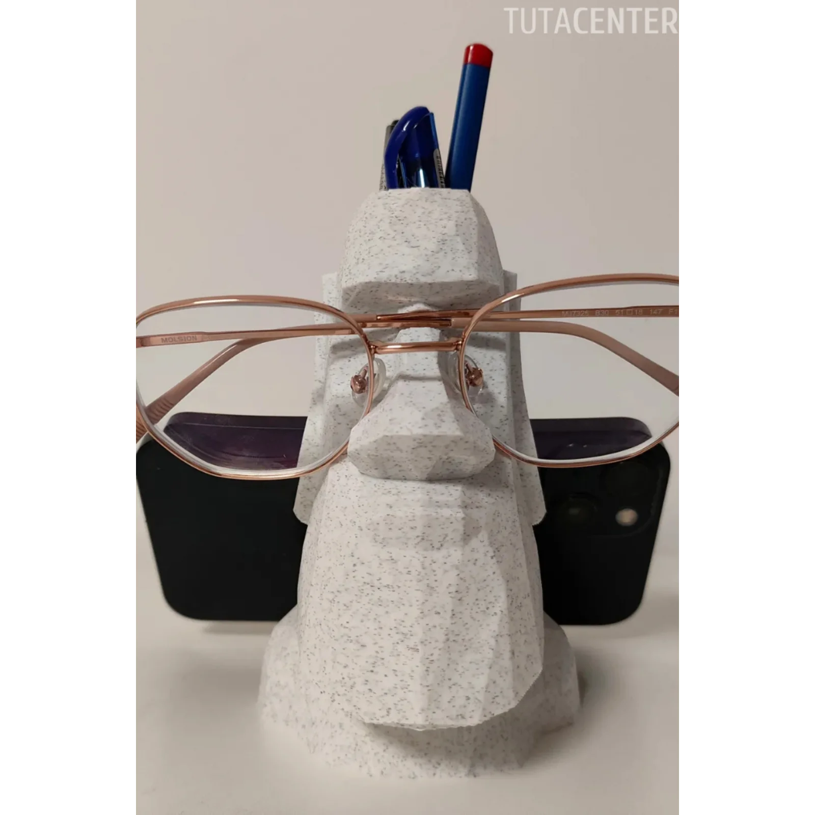 MOAİ TELEFON TUTACAKLI KALEMLİK