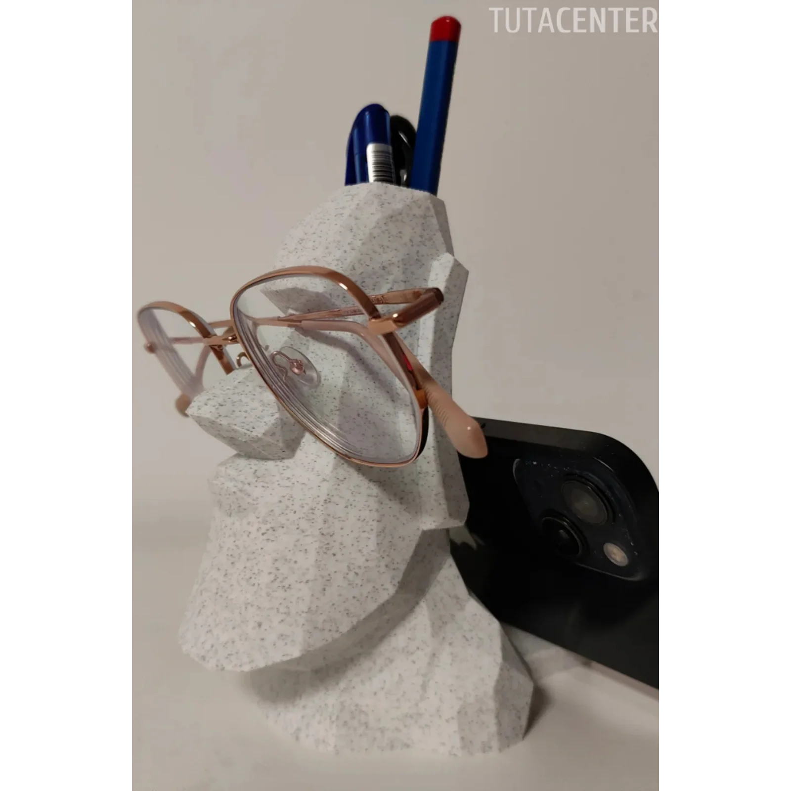 MOAİ TELEFON TUTACAKLI KALEMLİK