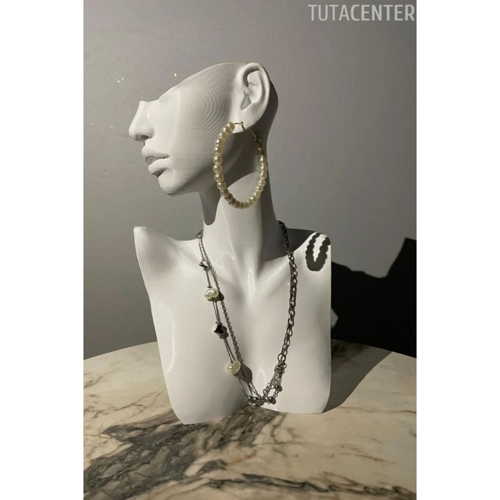 Manken Kolye & Küpe Sergileme (20 CM)