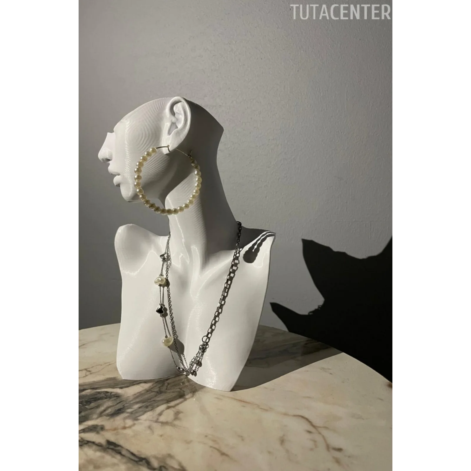 Manken Kolye & Küpe Sergileme (20 CM)