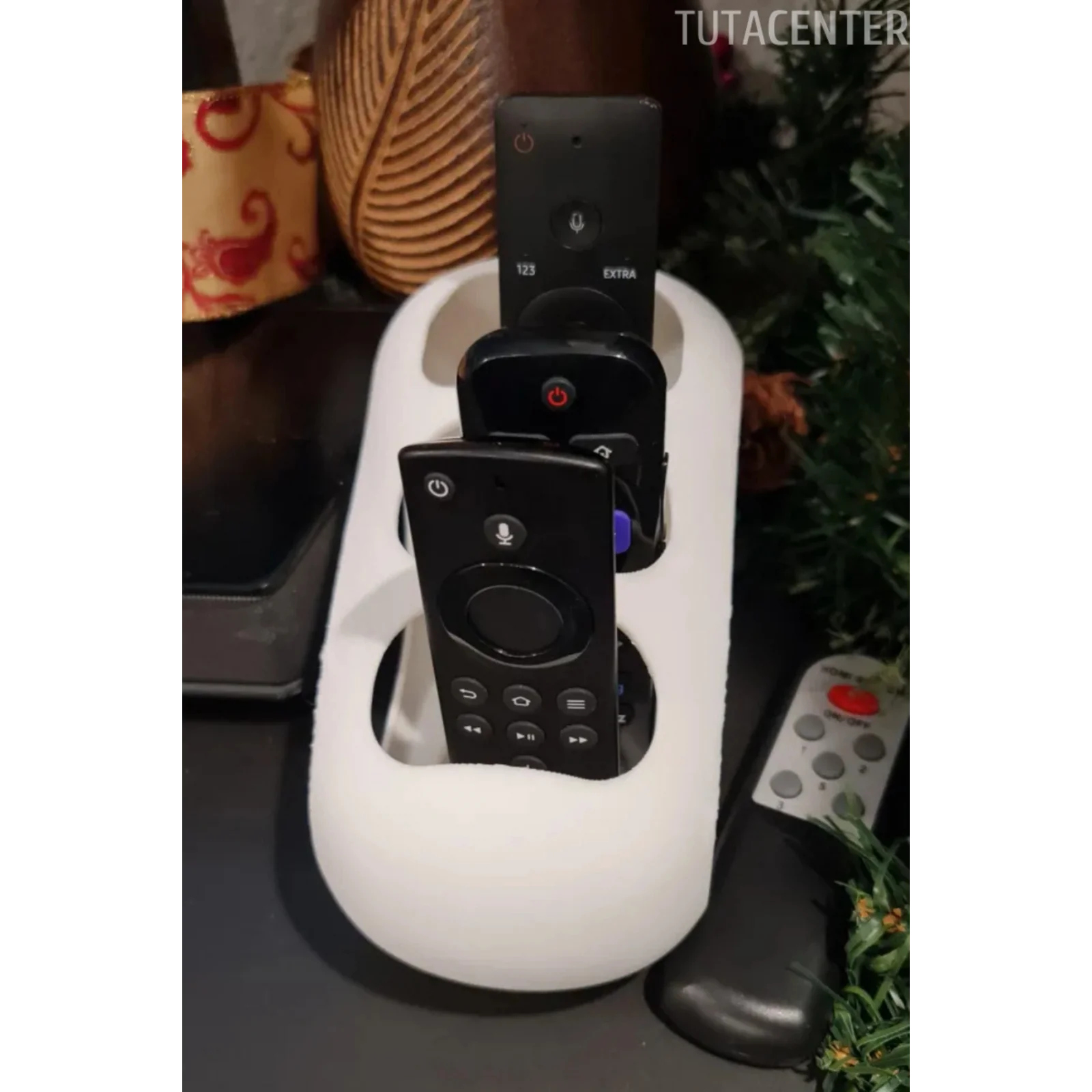 UZAKTAN KUMANDA STANDI, 3 SLOTLU PLASTİK KUMANDALIK