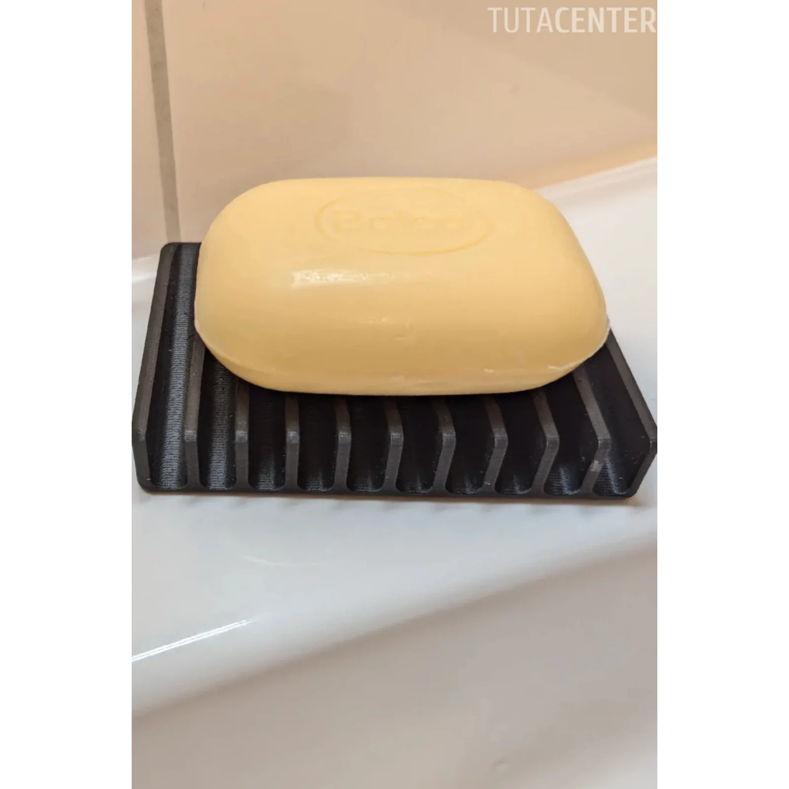 Kendinden Boşaltmalı Su Tutmaz Katı Sabunluk Lavabo Üstü Sabunluk