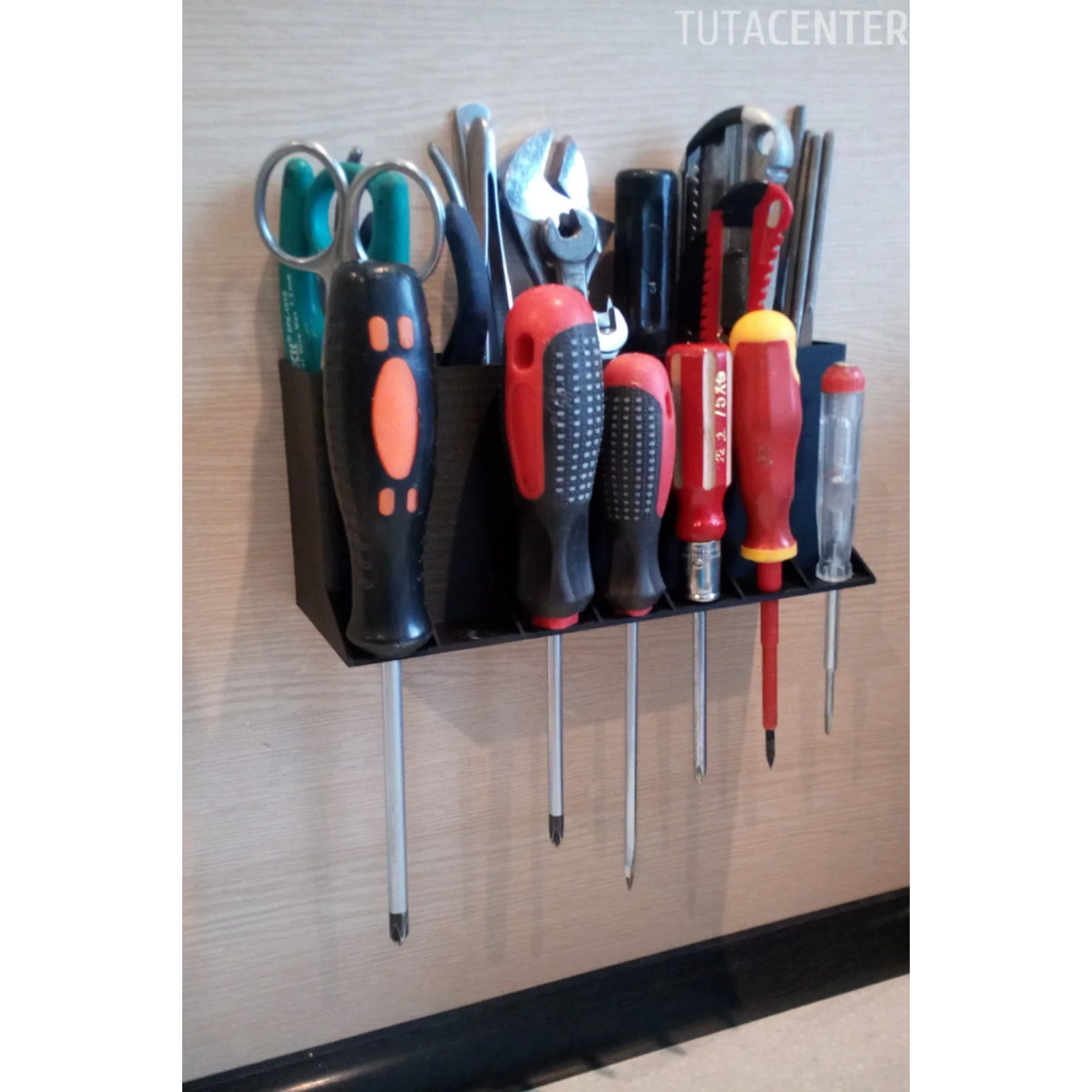 Tornavida Anahtar Organizer, Takım Çantası Duvara Asılan Tornavida Anahtar Seti Düzenleyici