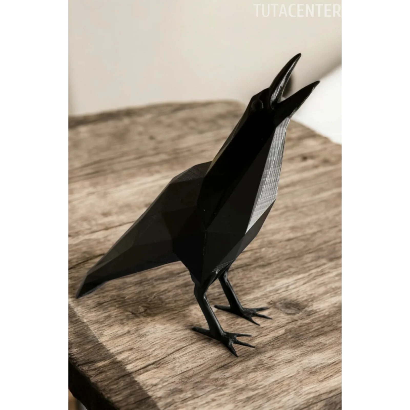 Karga Kuzgun Dekoratif Kuş Figür