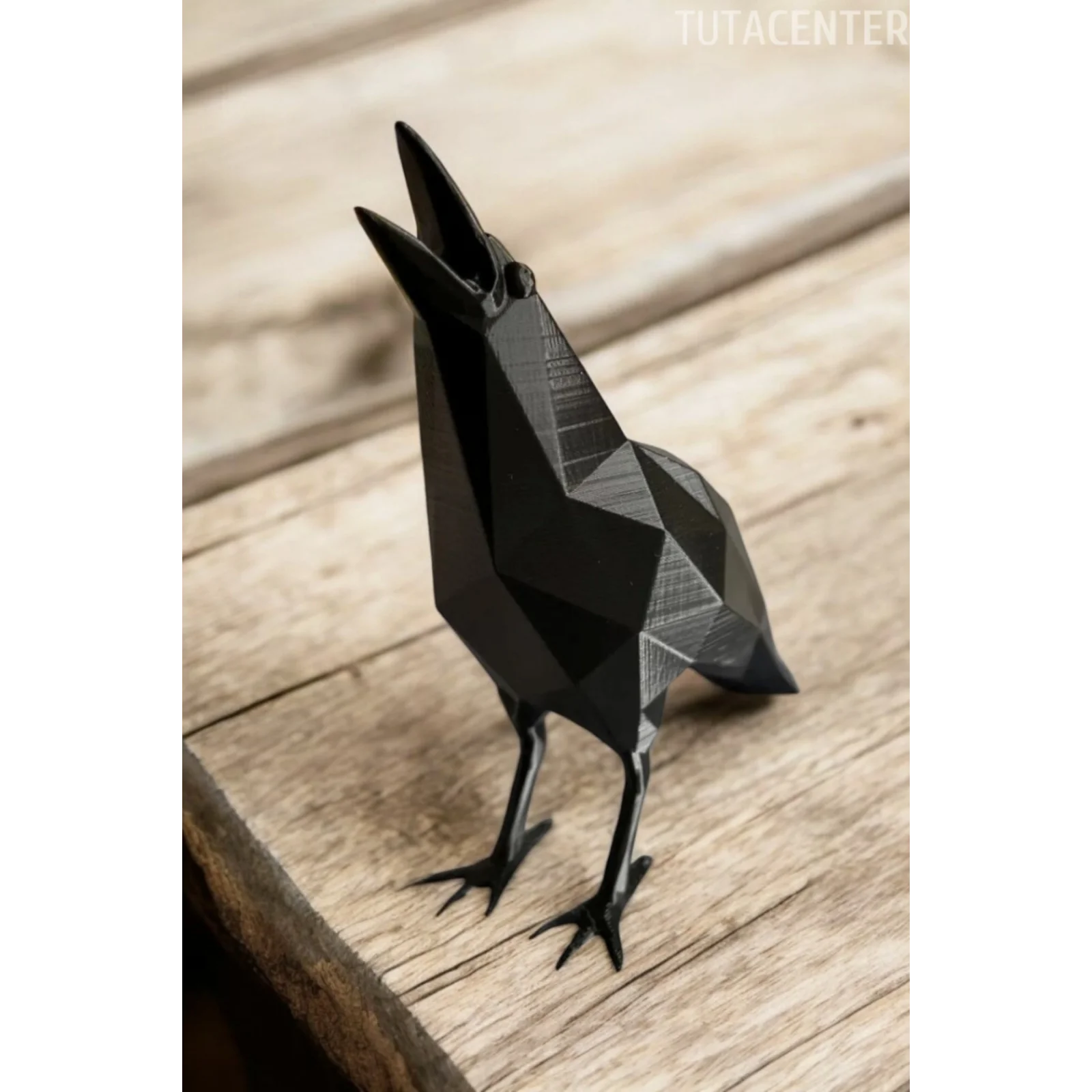 Karga Kuzgun Dekoratif Kuş Figür